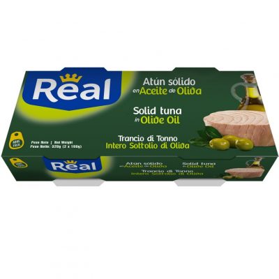 Real atun solido aceite oliva 2x160g