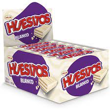 HUE02 Huesitos Blanco 20 gr. - Caja 36 u