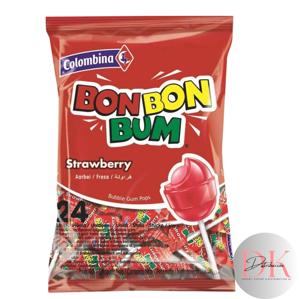 Bon Bon Bum Fresa pack 24 uds