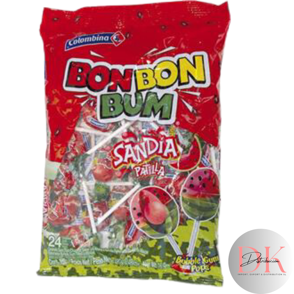 Bon Bon Bum Sandia pack 24 uds