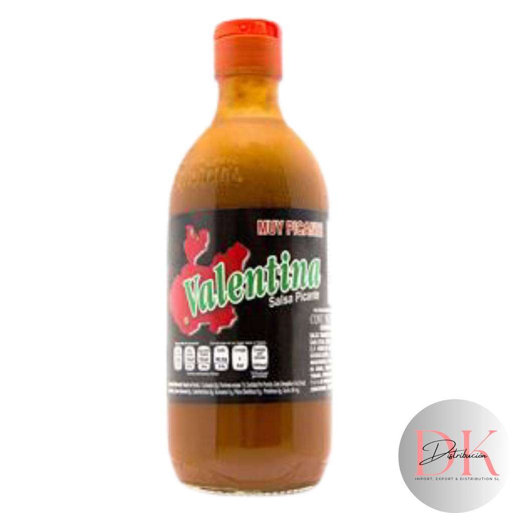 Salsa Valentina picante (etiqueta negra) muy picante x 370ml