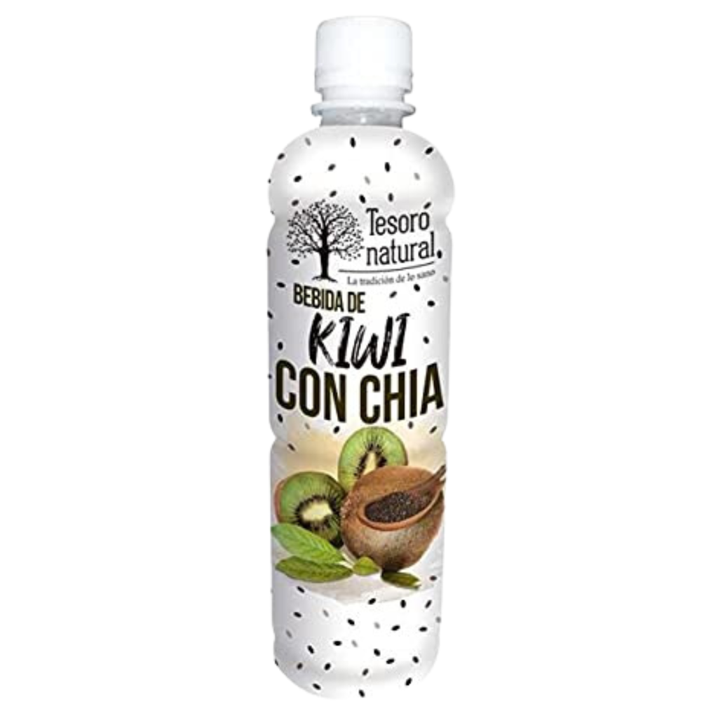 Bebida Kiwi con Chia Tesoro natural 450 ml