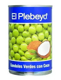 El Plebeyo Gandul Verde Coco 425ML