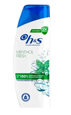 H&S champú 250 ml. Anticaspa mentol Fresh