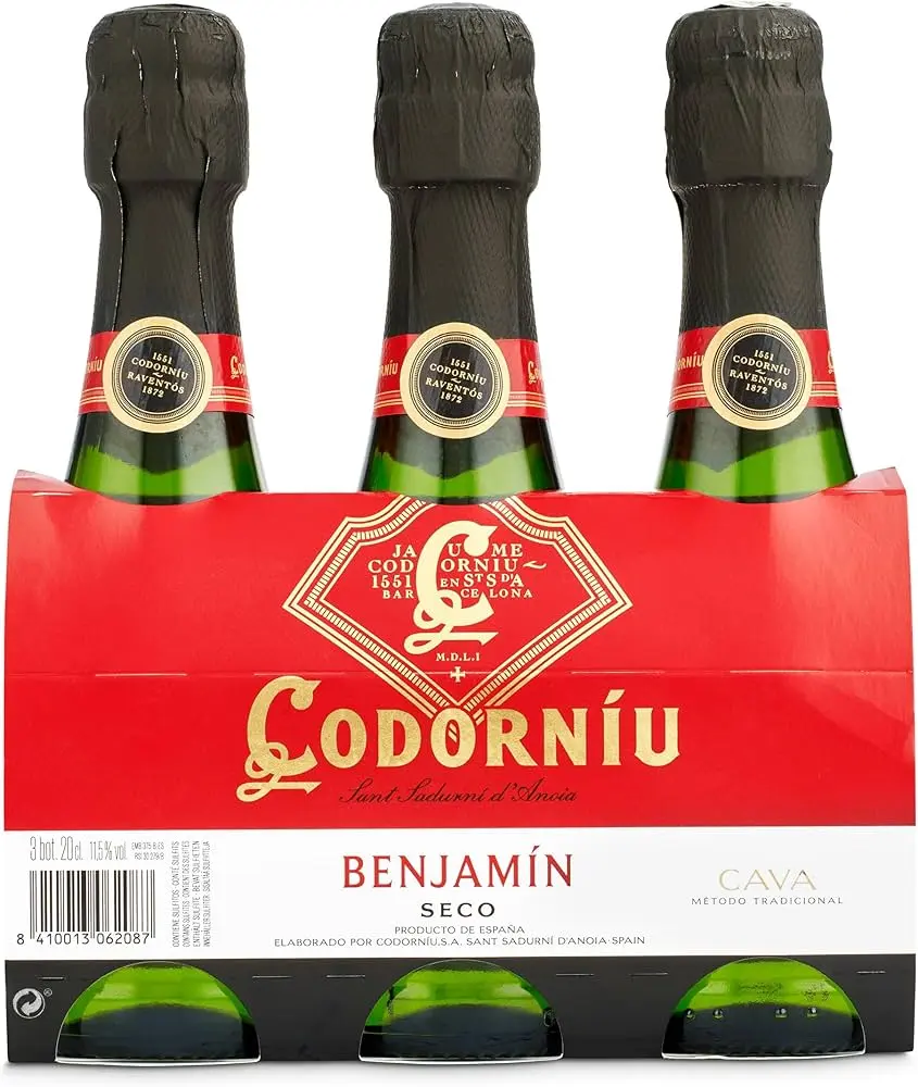 Licor- codorniu 20cl pack3