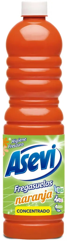 Asevi fregasuelos 1150ml Naranja