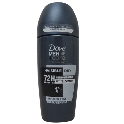 [TR010359] Dove desodorante roll-on 50 ml. Advanced care invisible dry men.