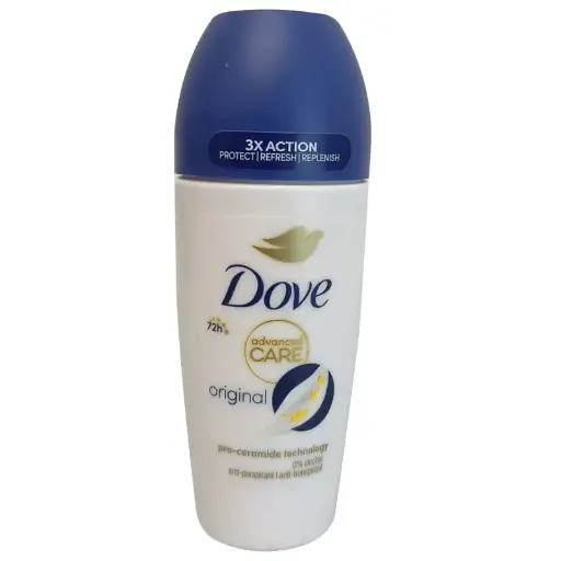 [TR010357] Dove desodorante roll-on 50 ml. Advanced care original