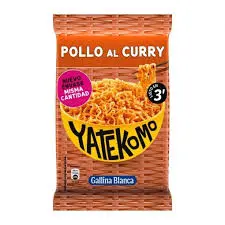 [YAT07] Yatekomo Bolsa Pollo Curry 82g