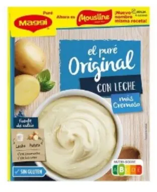 [34413] Pure Mousline Patata Con Leche 115g