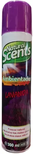 [R12647] NATURAL SCENTS AMBIENTADOR SPRAY 300ML. CANELA