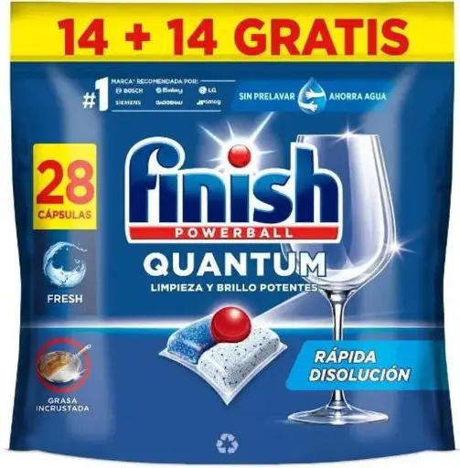 [R150314] Finish lavavajillas Quantum 14+14 