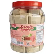 [CAS32] Castipan 50 bocadillos de guayaba combinada bombonera 