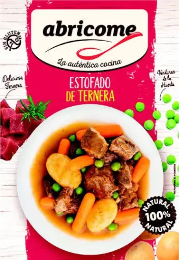 [322] Bandeja estofado de ternera Abricome 320 g