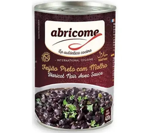 [346] Lata halal frijoles en salsa